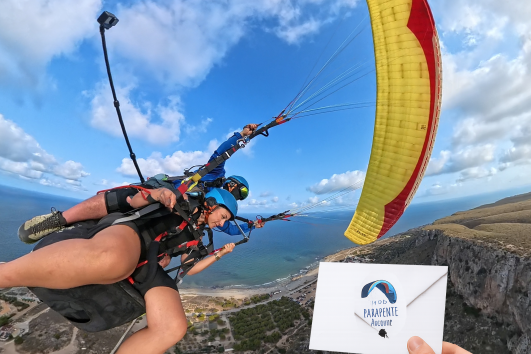 Bono regalo en parapente Santa Pola y Alicante