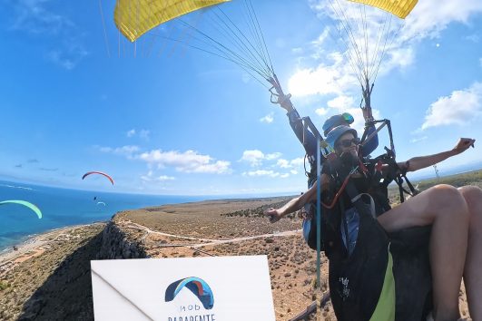 bono regalo vuelo en parapente Santa Pola y Alicante estándar